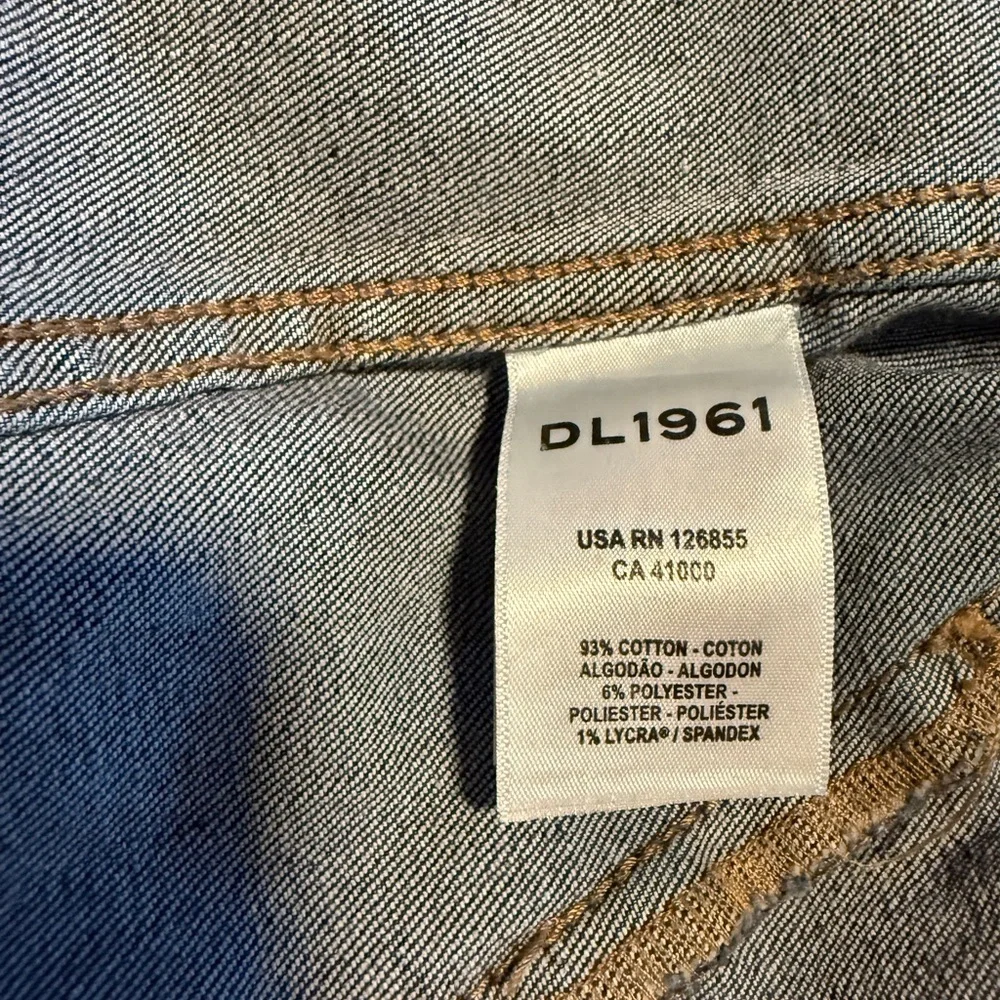 Blue Denim Jacket with Gold Buttons DL1961 size small - Picture 2 of 6